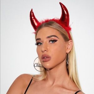 Horn Decor Hair Hoop Devil’s